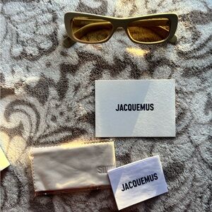 NWT JACQUEMUS Capri Rectangular Sunglasses
